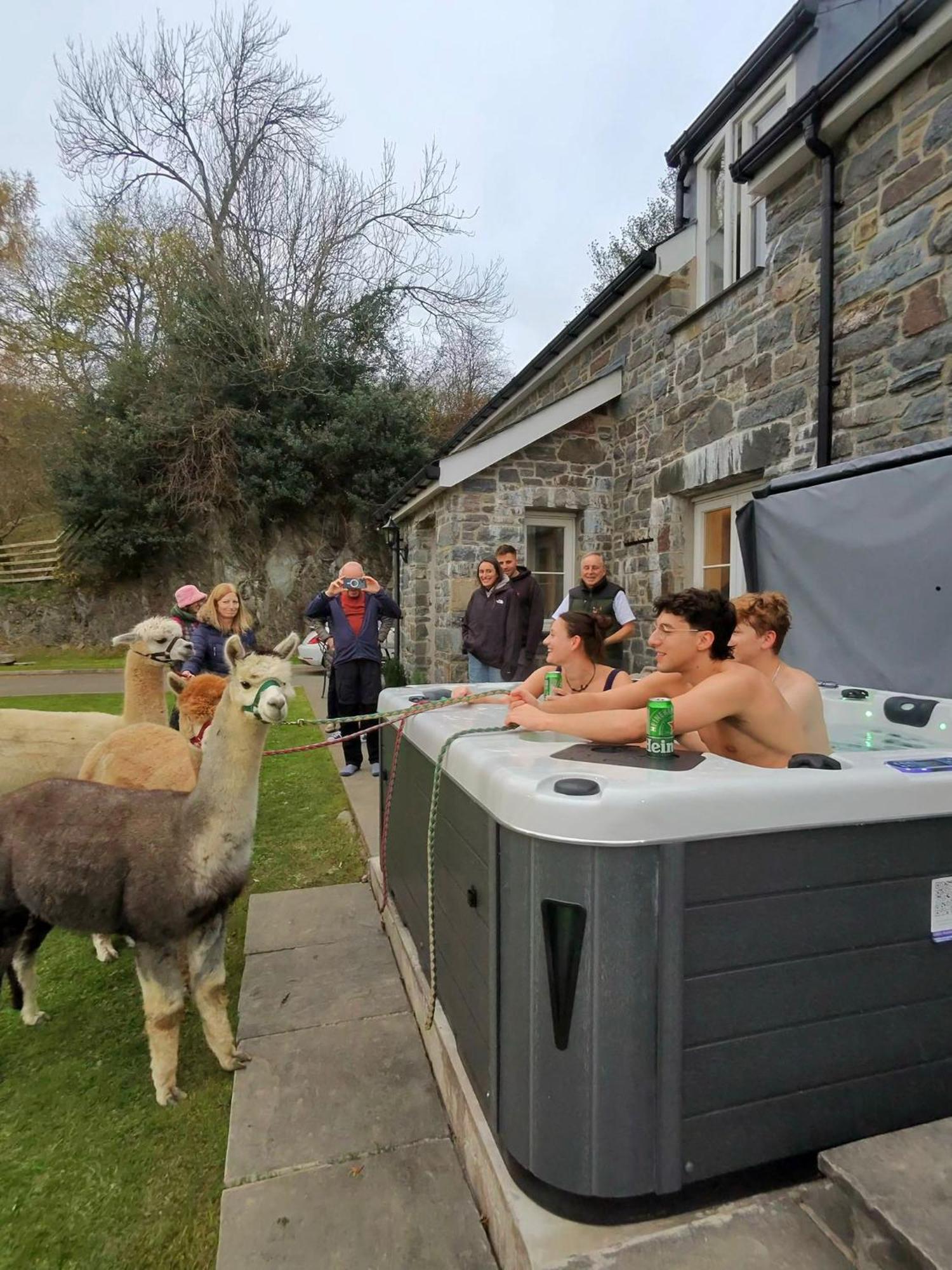 3 Bedroom Barn Conversion With Hot Tub-Garden View - Ty Cerrig Barn Corwen Eksteriør bilde
